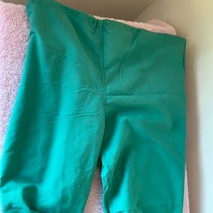 Green Medium Ladies Hospital Scrubs Pants